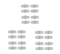ClAZTyict Marine 24 Pieces Stainless Steel Strap Hinge Door Hinge for Marine Boat Yacht 76 x 38 mm Rafting