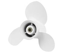ClAZTyict Propeller 9 1/4X11 for Outboard Engines 9.9 F9.9 15HP F15C F15 F20 Aluminum 8 Tooth Spline RH 63V-45943-00-EL