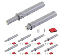 ClAZTyict Push to Open Cabinet Hardware 10Pack Push Latch & Lock for Hidden Door Touch Latches and Catch Push Release Drawer Short
