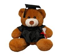 CLBDRESS 2026 Graduation Bear Gifts - 13” Soft Short Plush Graduation Plush with Gown, Cap & Diploma, Class of 2026 Gift, High School, College Graduation Keepsake, Perfect for Parties & Awards