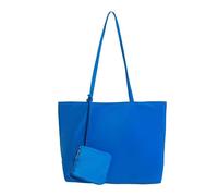 CLBDRESS Nylon Shoulder Handbag Women Solid Color Mini Square Retro Tote | Crossbody Bag Carry Modes Compact Pockets Smooth Metal Hardware Fabric Daily Commute