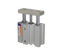CLBSWYEJK SMC type Compact guide air pneumatic cylinder guided pneumatic cylinder MGQM12-20 MGQM16-30 MGQM20-40 MGQM25-50 MGQM32-75 MGQM40 (Color : MGQM12, Size : 40)