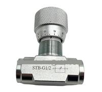 CLBSWYEJK STB-G1/4 STB-G3/8 STB-G1/2 STB-G3/4 STB-G1 Hydraulic Throttle Valve Two-Way Throttle Valve(1/2")