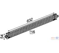 MAHLE ORIGINAL CLC 17 000P Automatic transmission oil cooler