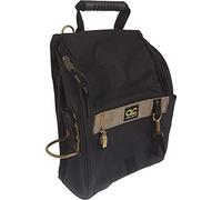 CLC Custom Leathercraft 1509 Zippered Professional Electricians Tool Pouch, Black, 21 Pocket