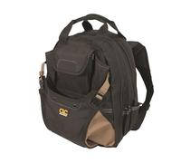 CLC Custom Leathertcraft 1134 Carpenter's Tool Backpack, 44 Pockets, Padded Back Support