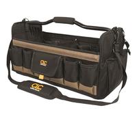 CLC WORK GEAR 1579 20 Inch, Open Top, Soft Sided Tool Box, 27 Pockets
