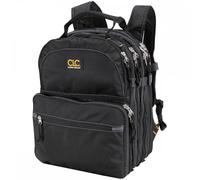 CLC Work Gear Tool Backpack, Heavy-Duty Colour: Black, Size: One Size One Size