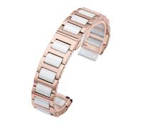 CLCLGOKKOH Ceramic Watch Straps Are Exquisite, Transparent, Wear-resistant, And Quick-replacement For Men And Women, 12mm-22mm(B,13mm)