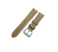 CLCLGOKKOH Cowhide Watch Strap, Nubuck, Removable Double-sided Leather For Men And Women(B,20mm)