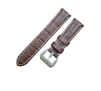 CLCLGOKKOH Cowhide Watch Strap, Nubuck, Removable Double-sided Leather For Men And Women(C,24mm)
