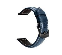 CLCLGOKKOH Men's And Women's Leather Glossy Matte Bamboo Grain Quick-change Watch Straps(C Black buckle,26mm)