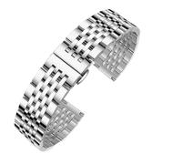 CLCLGOKKOH Men's And Women's Metal Replacement Watch Straps Quick-release Stainless Steel Straps Are Classic And Durable(B,18mm)