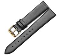 CLCLGOKKOH Men's And Women's Quick-release Replacement Ultra-thin Genuine Leather Pebbled Strap 12/14/16/18/20/22mm(B,14MM)