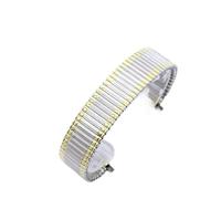 CLCLGOKKOH Retractable Elastic Watch Strap Old-fashioned Spring Accessories For Middle-aged And Elderly Men And Women With Tension Straps 17-22mm(A,22mm)