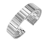 CLCLGOKKOH Stainless Steel Metal Watch Bands Suitable For Traditional Watches And Smart Watches(D,20mm)