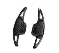 CLCPTPOGMA Car Gear Shift Collars for Cadillac XT4 XT6 CT4 CT5 2019-2025 Luxury 2020 2024 Steering Wheel Paddle Shifter Extension Trims(A)