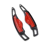 CLCPTPOGMA Car Gear Shift Collars for Tucson Elantra Sonata Genesis G70 1 Pair Car Steering Wheel Shift Paddle Shifter Extension(W)