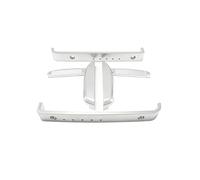 CLCPTPOGMA For HONDA GoldWing 1800 2001-2017 Motorcycle Footrest Foot Pegs Front Pedal Rest Motorbike Brake Pedals(Silver)