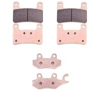 CLCPTPOGMA motorcycle front and rear brake pads For Ninja 1000 SX Performance Tourer 2021 Motorcycle Front Rear Brake Pad(1 Whole Set Copper)