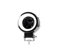 CLCPTPOGMA Motorcycle Hea d Lamp Assembly Universal Round LED Work Light Motorcycle Spotlight Eyes DRL Headlight Fog Lamp(1pc)