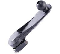 Cldaisy 1Pc Black 17mm Ball Magnetic Car Phone Magnet Mount Extension Smartphone Cell Stand Phone Br Support Mobile, Cell Automobile Cradles Accessories