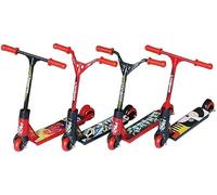 Cldaisy 1PC Red Random Finger Scooter Mini Two Wheel Scooter Finger Training Toys Mini Finger Skateboards Finger Boards and Finger Bikes