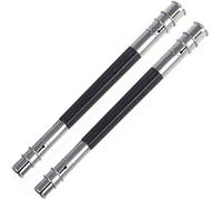 Cldaisy 2 Pcs Stainless Steel Dual Head Pencil Extender Holder Double-Headed Pencil Stationery Accessories for Stationery Practical Tool That Doesn't Waste Pencils