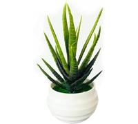 Cldaisy Green Fake Potted Plant, Mini Artificial Greenery Plants for Indoor Home Bathroom Study Room Bathroom, Artificial Plants Flowers Home Decor
