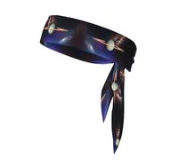 CLDBMD Cosmic Saturn Prints Sports headscarf, sweat absorbing and breathable, motion headband, double-sided kerchief