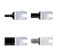 CLDXTrading 4pc Bi-Metal Oscillating Tool Blades | Universal T-shank bi-metal blades for versatile cutting and sanding