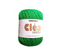Clea Duplo Circle Yarn Ne 8/4 - 100% Mercerised Cotton - 508 m / 150 g - TEX 295 - Ideal for Crochet and Tricô (5767)