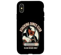 Clean Bead Club Welding Design Clean Beads Only Case for iPhone X/XS