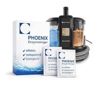 Clean Caravan - Enzyme Cleaner Granules against musty odour, mould smell & damp stains after winter break, for upholstery, fridge, awning - Phoenix Made in Germany - 60 g, with Wet Vacuum Cleaner