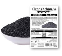 Clean Carbon 24 POWERED BY CLEAN PROCESS 2.5 litre activated carbon granules 0.6 - 2.36 mm, made from coconut shells for water treatment