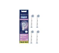 Clean & Care Sensitive Clean 'Replacement Toothbrush Head', Pack of 4 Oral B Blue One Size