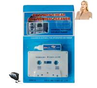 Clean Cassette Tape Head,Cassette Head Cleaner & Demagnetizer for Cassette Player,Care Maintenance Kit with Capstan Cleaner,CD Cleaner Disc for CD Player,VHS Head Cleaner & 1 Bottle Cleaning Fluid