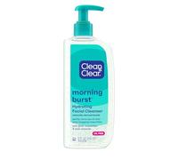 Clean & Clear Morning Burst Oil-Free Hydrating Facial Cleanser with Cucumber & Green Mango Extract, Gentle Daily Face Wash for All Skin Types, 8 fl. oz