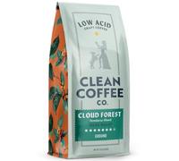 Clean Coffee Co. | Low Acid Coffee, 12oz Bag Ground Coffee | Dark Roast from Honduras | Toxin Free and Mold Free, Antioxidant Rich, Bold Flavor for Espresso, French Press, or Iced Coffee