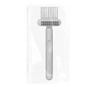 Clean De Comb - Hair Brush Tool, Detangling Accessory | Versatile Cleaning Rake With Fine Teeth And Sturdy Handle To Remove Plush From The Poube