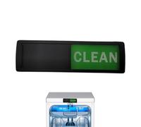 Clean Dirty Sign Dishwasher Magnet | Clean Dirty Stainless Steel Dishwasher Sign | Shutter only changes when you push it, clean and dirty sign without scratches for wash-