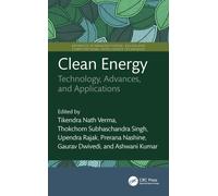 Clean Energy : Technology, Advances, and Applications