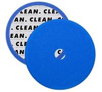 Clean. Foam Polishing Pad - 5 inch Blue, Premium Foam Pad for One-Step Paint Correction, High-Gloss Finish & Swirl Removal - Compatible with Rotary, Dual Action & Forced Rotation Polishers (1 Pack)