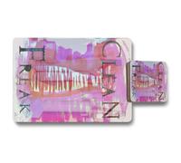clean freak placemat coaster set Benjamin Tate Design Natural One Size