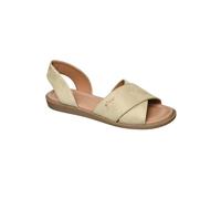 Clean Leather Look Sandals Women s.Oliver Beige 41