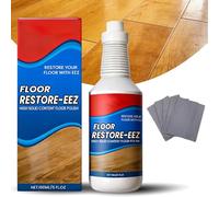 Clean-llx Floor Restorer - Shine & Protect Instantly | Quick-Dry, Low-Odour Mop-On Polish for Sealed Wood, Laminate, Vinyl & Tile | Durable Gloss Finish, Scuff-Resistant, Easy Application (1PC)