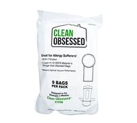 Clean Obsessed 6 Quart Back Pack HEPA Vacuum Bags CO06BG