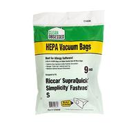 Clean Obsessed H-10 HEPA Bags Fits Riccar Supraquik & Simplicity Fastvac Type S (9 Bag Pack)