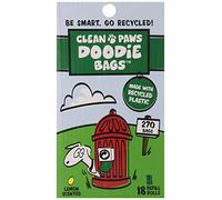 Clean Paws Doodie Bags Clean Paws Recycled Plastic Doodie Bags, Green, Pack of 270