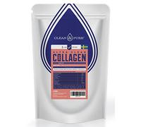 Clean & Pure Collagen Powder Lab Tested Bovine Peptides | Supplements for Men & Women | No or Zero Growth Hormones or Vet Meds | UK's Only Lab Tested Collagen | Sourced from Sweden - 400g